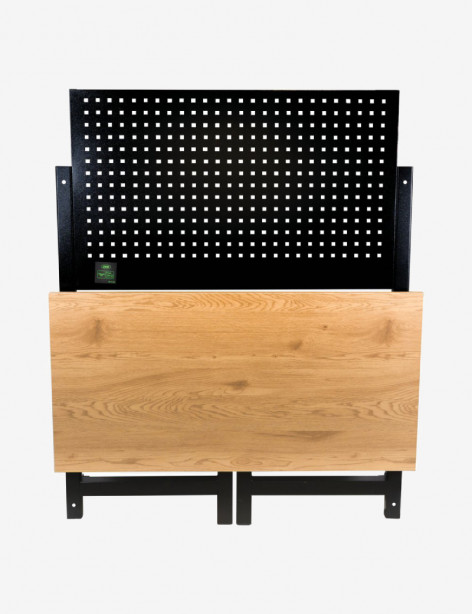 Etabli pliable avec panneau perforé JBM-54328