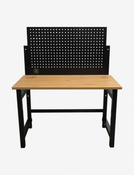 Etabli pliable avec panneau perforé JBM-54328