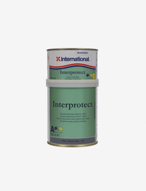 Primaire époxy Interprotect International en pot de 750ml et 2,5L