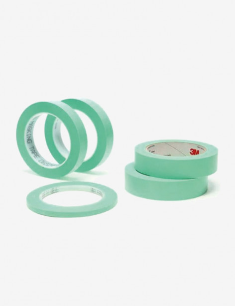 Ruban de masquage Vert 6,35mm x 55m 3M