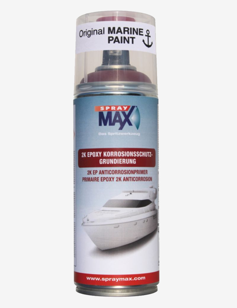 Bombe de primaire époxy 2K anti-corrosion Brun-rouge 400ml