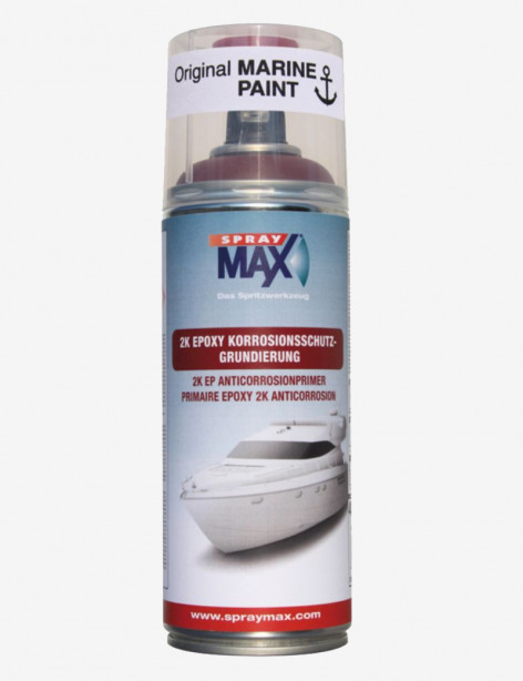 Bombe de primaire époxy 2K anti-corrosion Brun-rouge 400ml