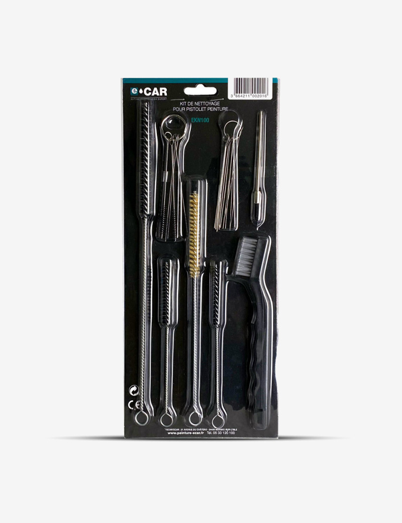 Kit de nettoyage pistolet peinture - ECAR