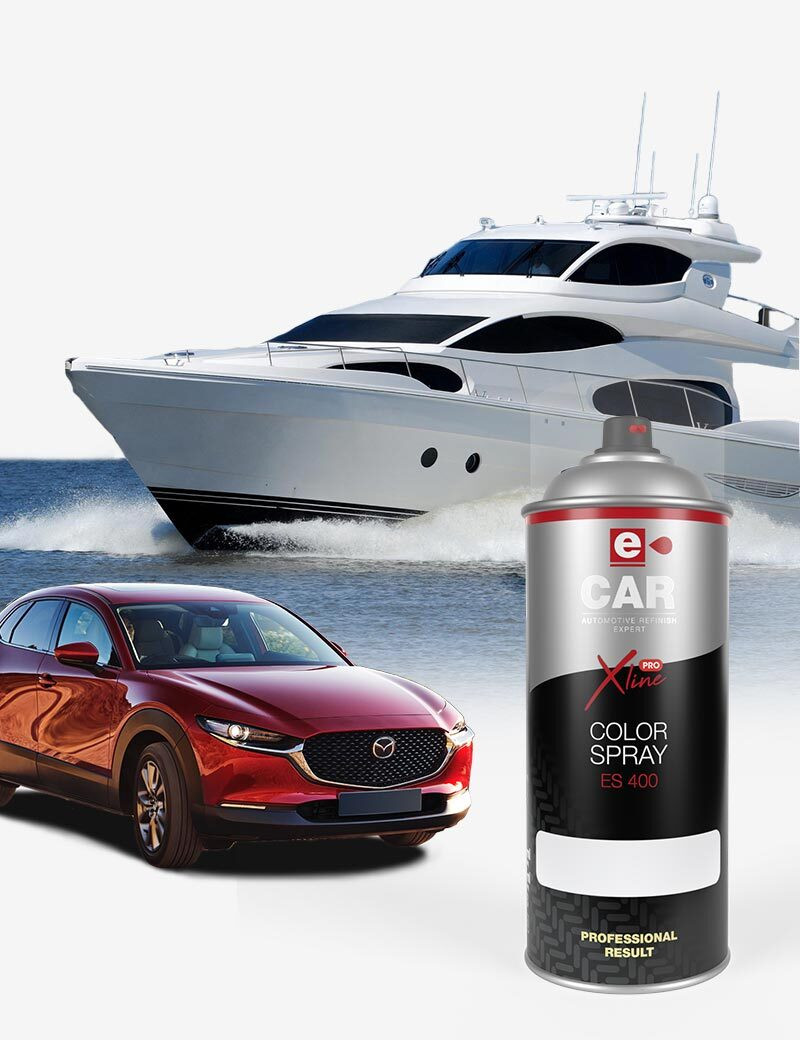 Peinture automobile Brillant Direct en aérosol, pour bateau