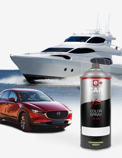 Peinture automobile Brillant Direct en aérosol, pour bateau